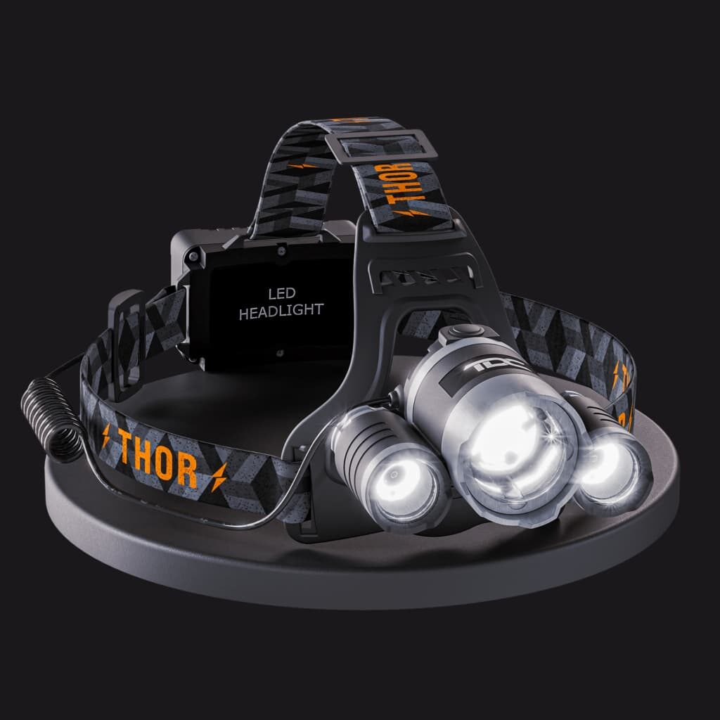 Space Grey Thor Headlamp